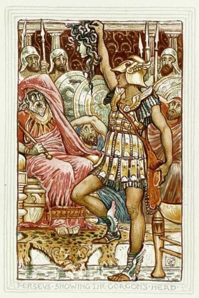 Perseo es conocido por decapitar a Medusa.