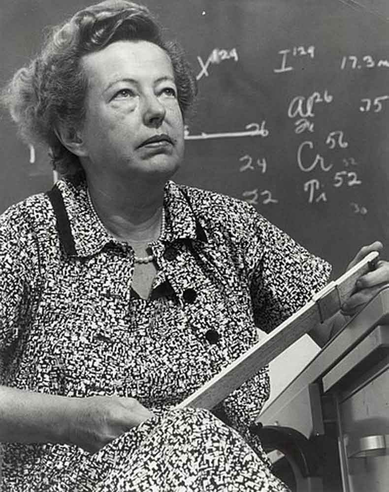 Maria Goeppert Mayer tiene un premio Nobel por su propuesta sobre el modelo del núcleo atómico. 