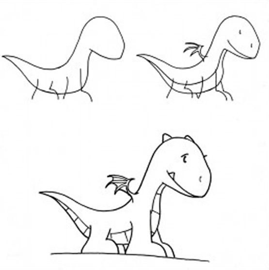 Hay muchas formas de dibujar un dragón, solo necesitas mucha creatividad 