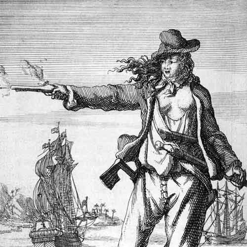 Anne Bonny fue una de las mujeres piratas más temidas en los siete mares.