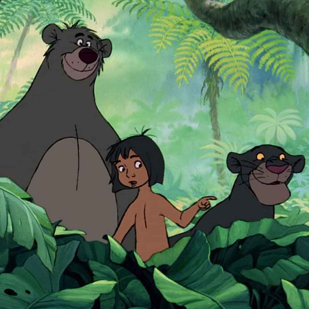 En el libro de la Selva hay una mayor dosis de destrucción y violencia que en la historia de Disney.