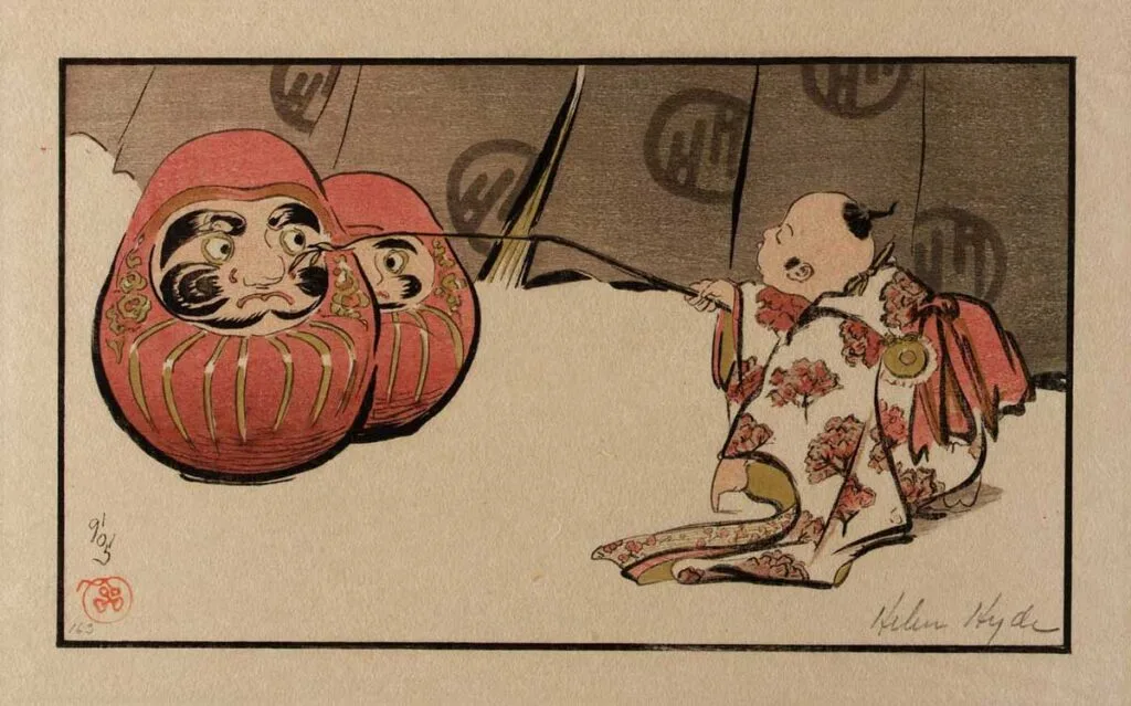 Daruma es uno de los símbolos más reconocibles y populares de la cultura japonesa.