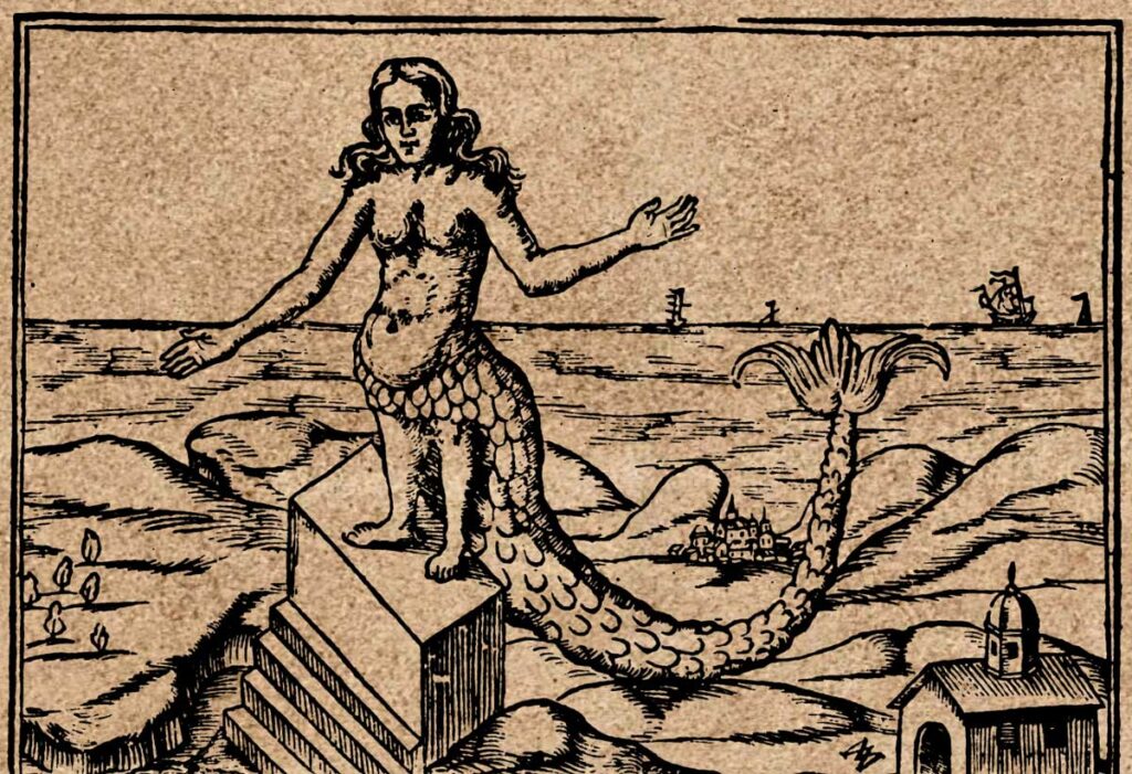 Atargatis o Derceto, es una diosa del mar que aparece en la mitología griega y siria.