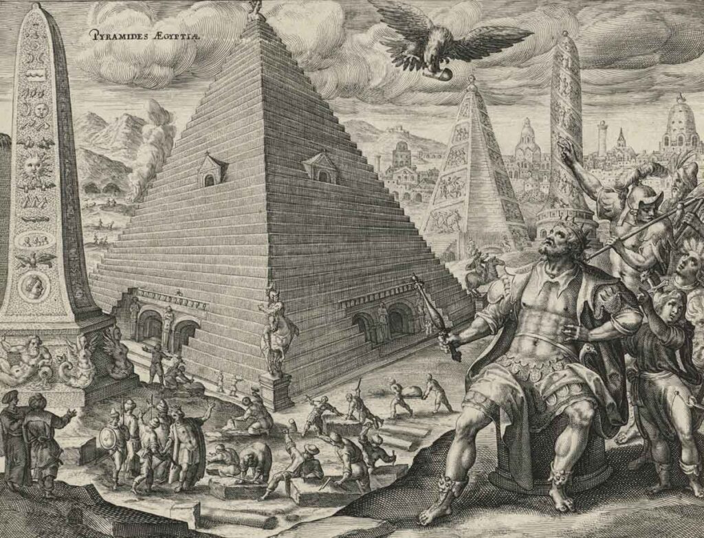 La gran Pirámide de Guiza es la única de las siete maravillas del mundo antiguo que se conserva en la actualidad.