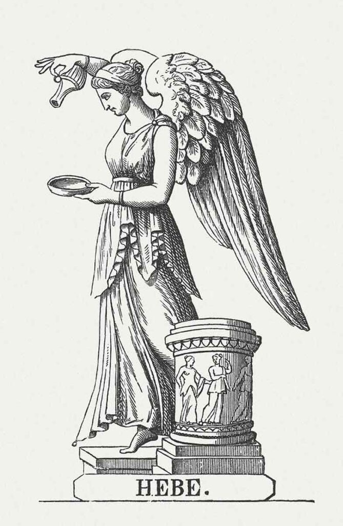Hebe, una de las diosas griegas más importantes
