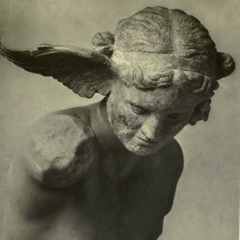 Hipnos es el Dios griego del sueño y es hermano gemelo de tánatos.