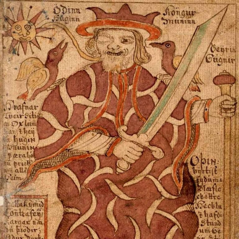 Los cuervos de Odín, su significado y mitología.