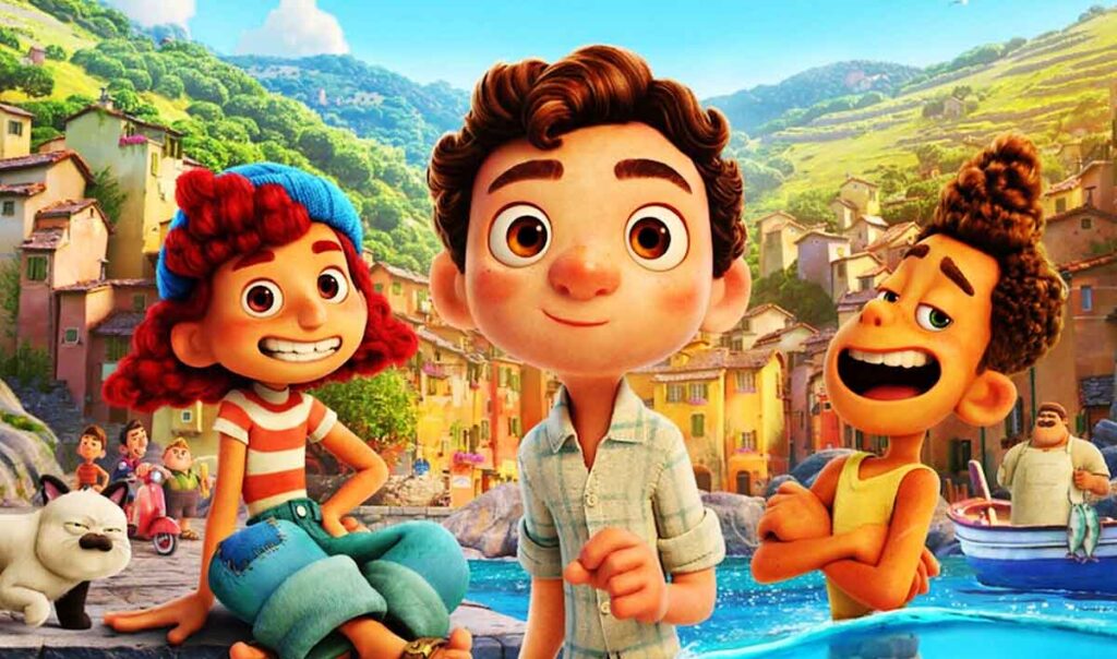 Luca es una de las últimas películas lanzada por el estudio de Disney Pixar, inspirada en Italia.