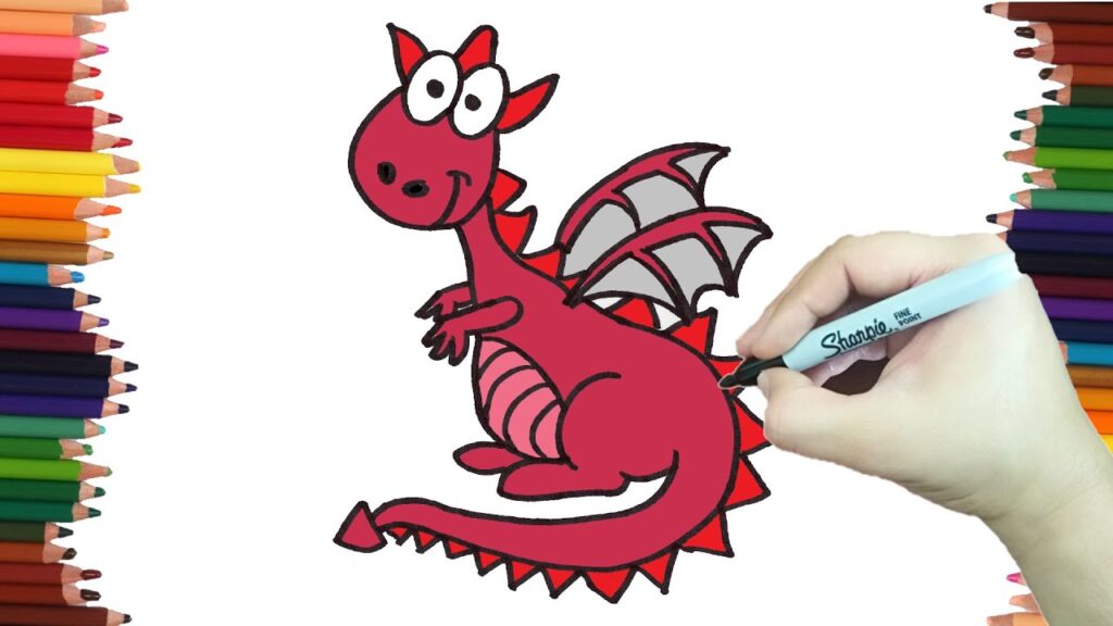 Al dibujar un dragón, diséñalo a tu gusto, no temas darle una personalidad 