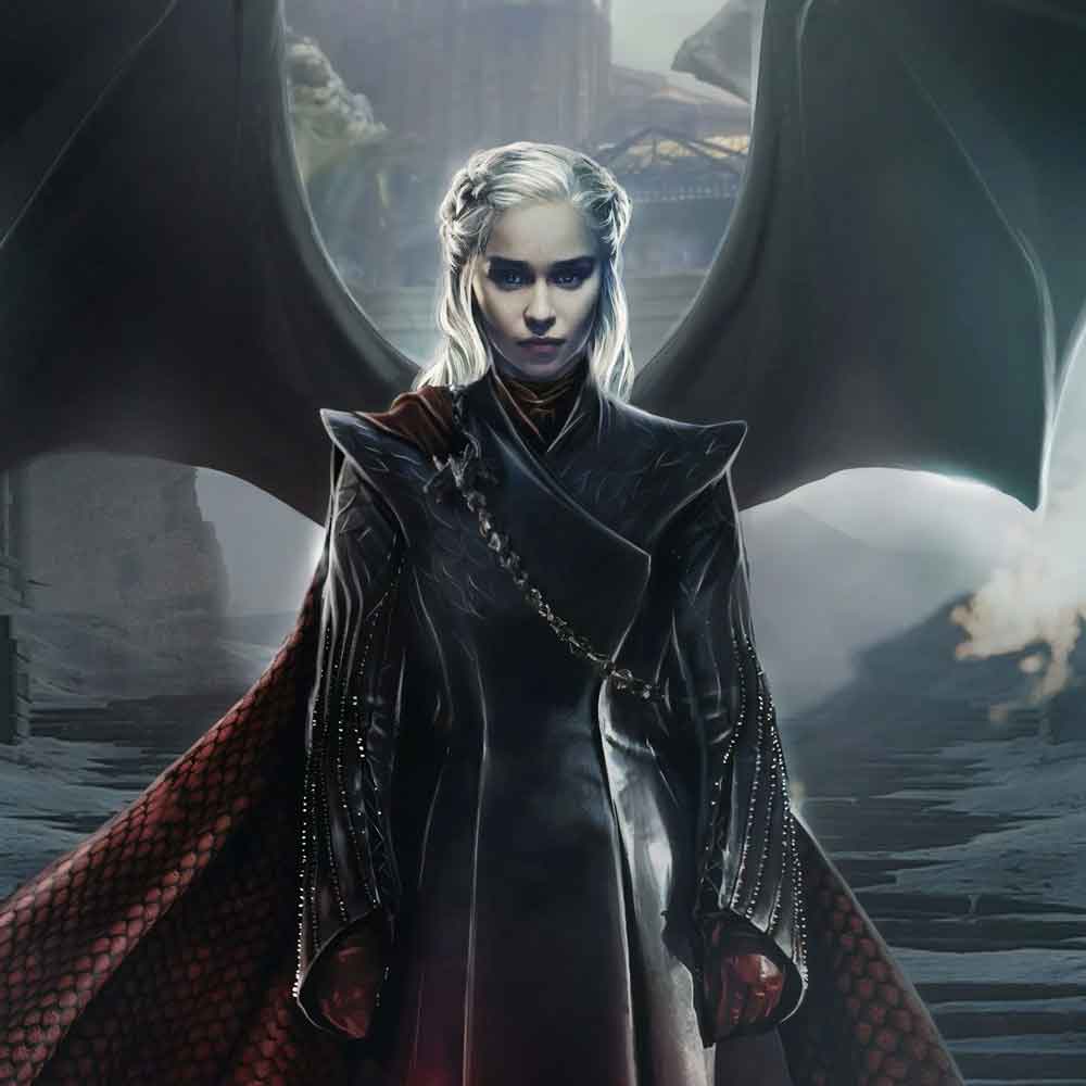 Daenerys Targaryen es uno de los principales protagonistas de juego de Tronos, Madre de Dragones y aspirante al trono.