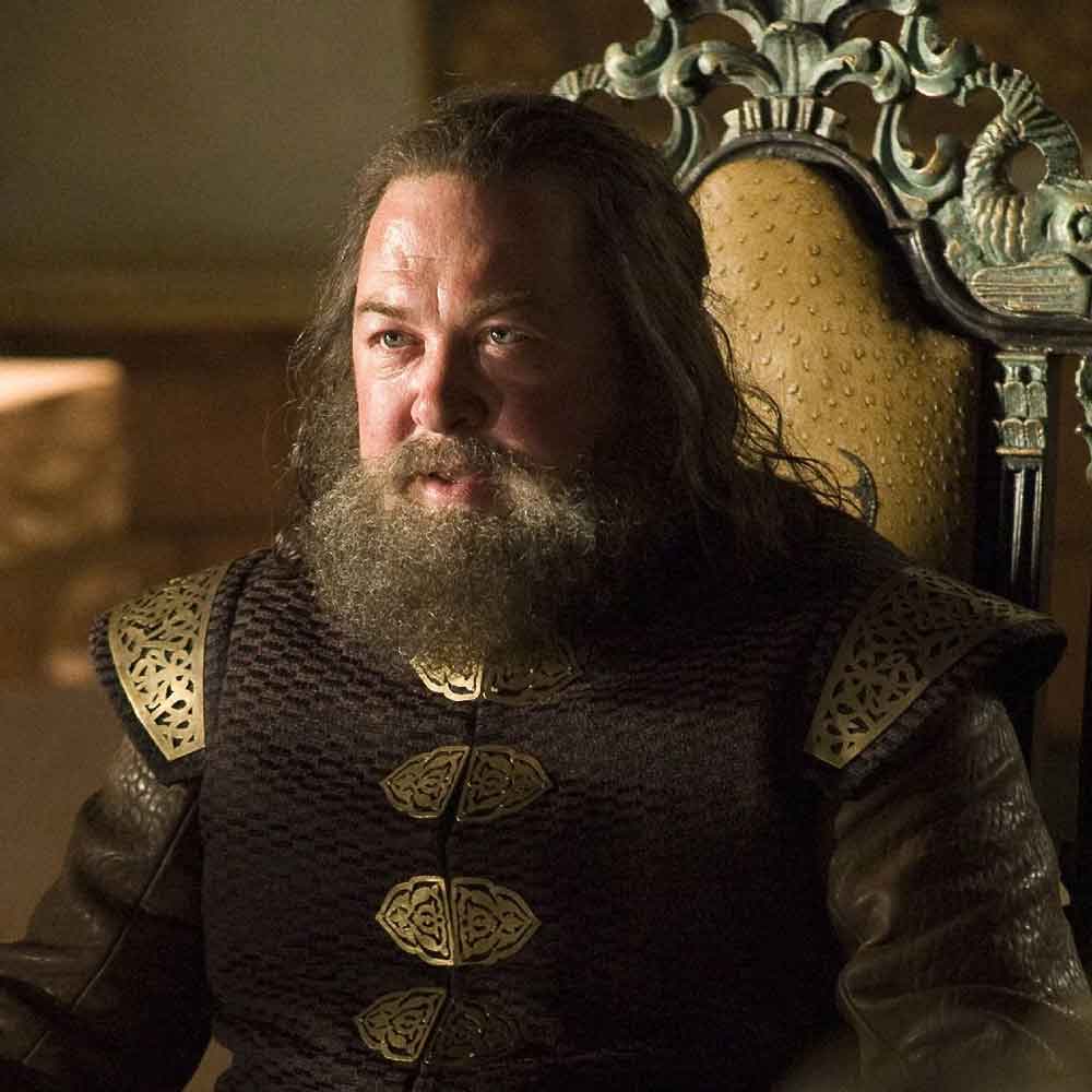 Robert Baratheon es el rey de Poniente durante la primera temporada de Juego de Tronos. 