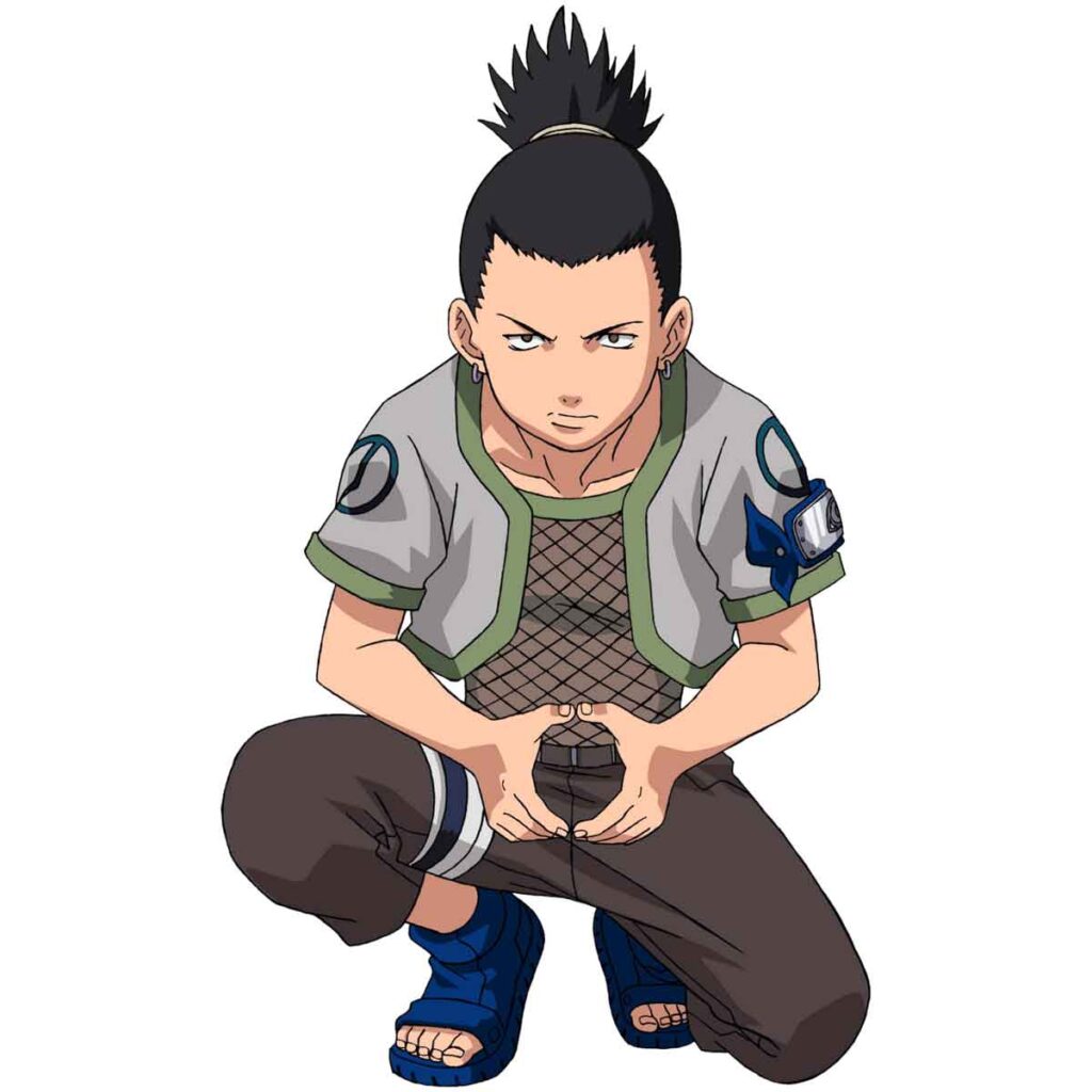 Shikamaru Nara es un ninja con una personalidad muy atractiva que aparece en el anime Naruto.