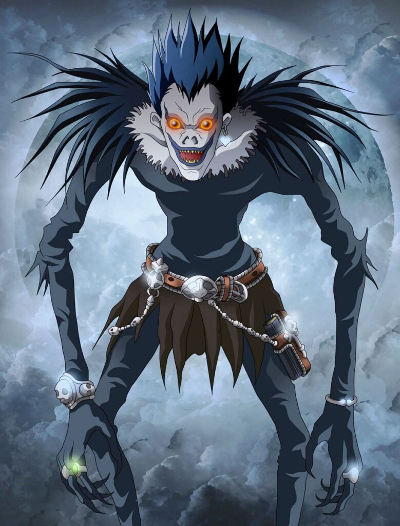 Los Shinigami aparecen en populares series de anime como Death Note y Bleach ya que están enraizados en la cultura japonesa.