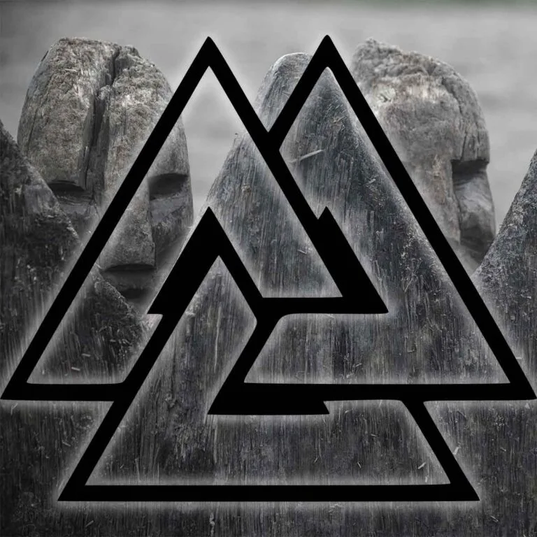 El símbolo de Valknut.