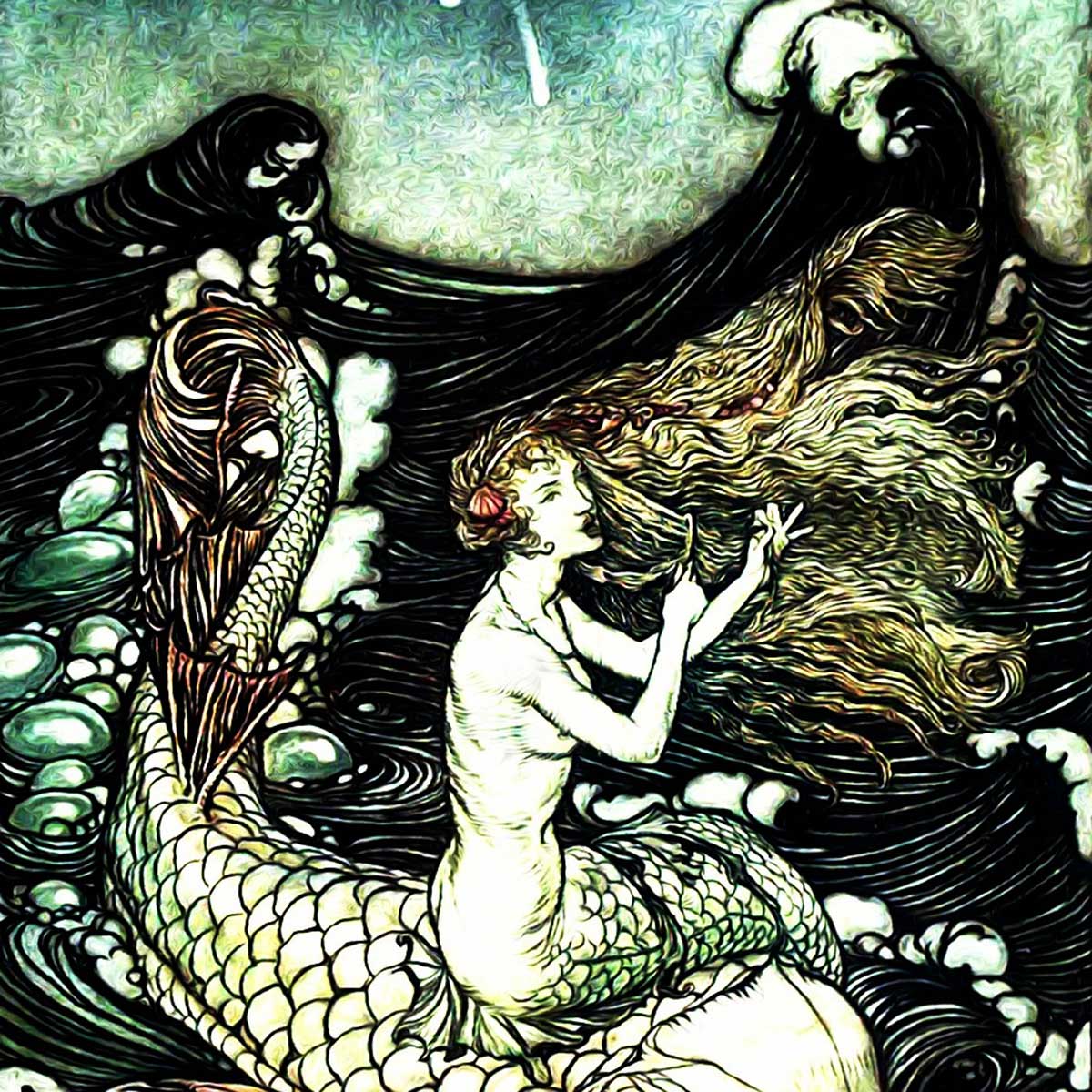 La sirena es uno de los personajes que aparece en las distintas mitologías del mundo.